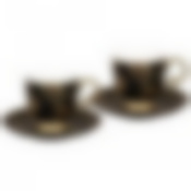 Чайный набор lefard на 2 персоны 4 пр. 250 мл черный 