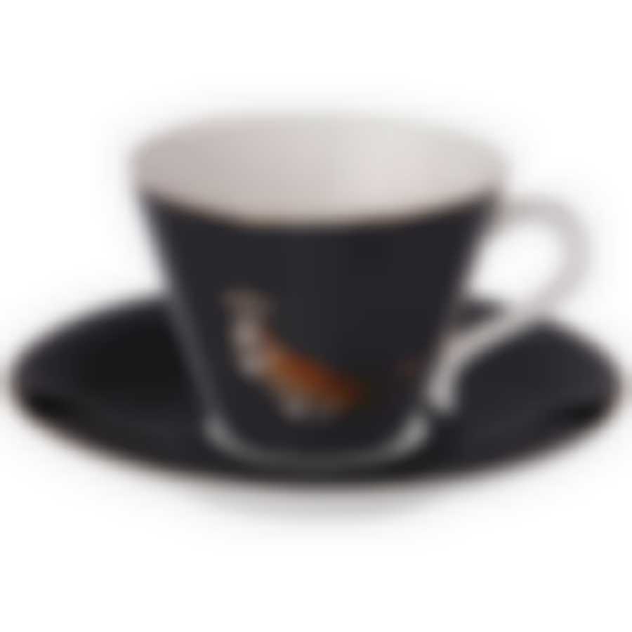 Чайный набор Сова на 1пер. 2пр. 200мл маренго 