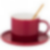 Чайная пара с ложкой lefard Break time 250 мл красная 