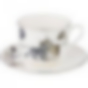 Чайный набор Котики на 1 персону, 2 пр., 400 мл.