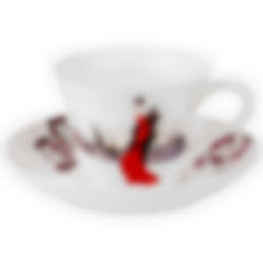 Чайный набор на 1пер.2пр. Fashion queen 360мл 