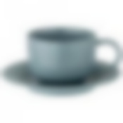 Чайный набор на 1пер. 2пр. Majesty 220мл голубой 