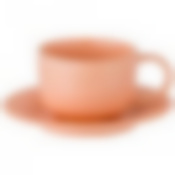 Чайный набор на 1пер. 2пр. Majesty 220мл розовый 