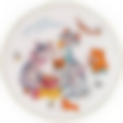 Тарелка закусочная Пальчики оближешь 20,5см 