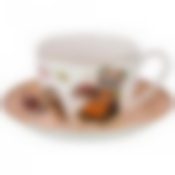 Чайный набор Совушки на 1пер. 2пр. 380мл 