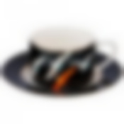 Чайный набор на 1 персону Motion 2 пр. 220 мл черный 