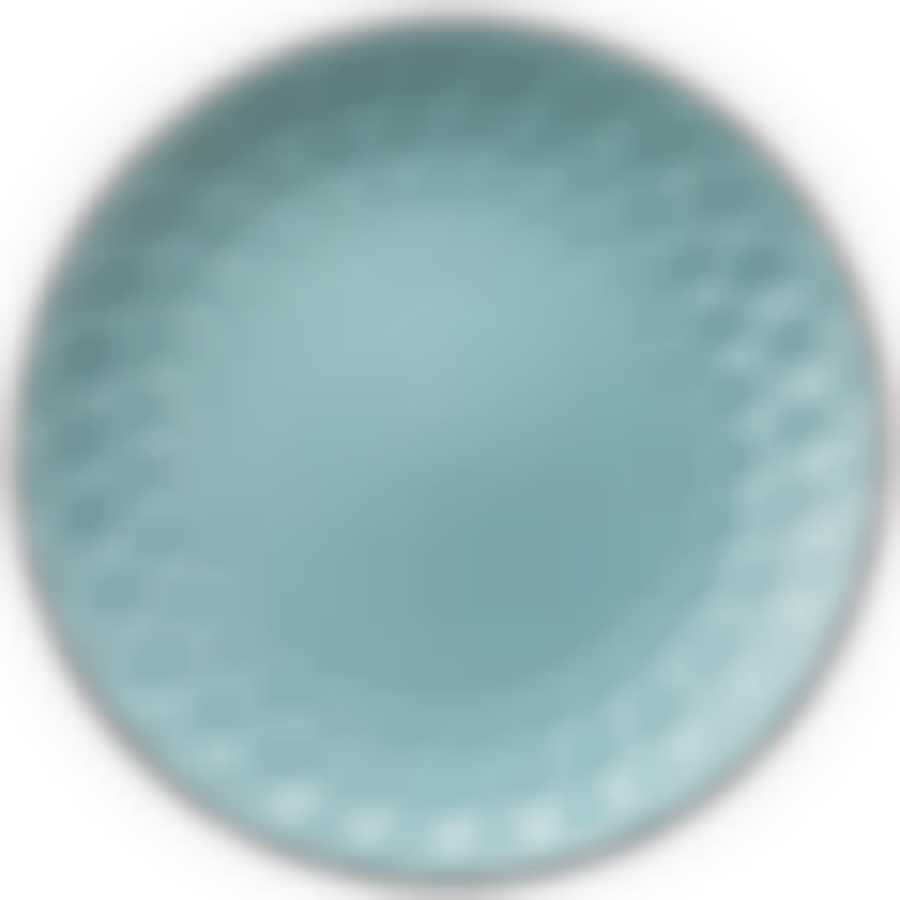 Тарелка десертная 19,5 см коллекция Мираж цвет:голубое небо 