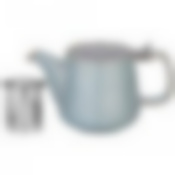 Чайник с металл.ситом и металл.крышкой Luster 500мл, серо-голубой 