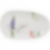 Тарелка обеденная овальная bronco Meadow 35,5*21 см 