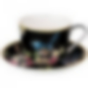 Чайный набор на 1пер. Цветущий сад 2 пр. 500мл черный 