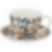 Чайный набор Golden rose на 1пер. 2пр 450мл, геометрия 