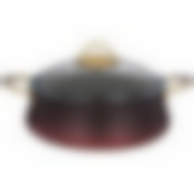 Сотейник agness с антипригар. покрытием granite, серия vulcano, 26*8,7см, 3,7л, pfoa free