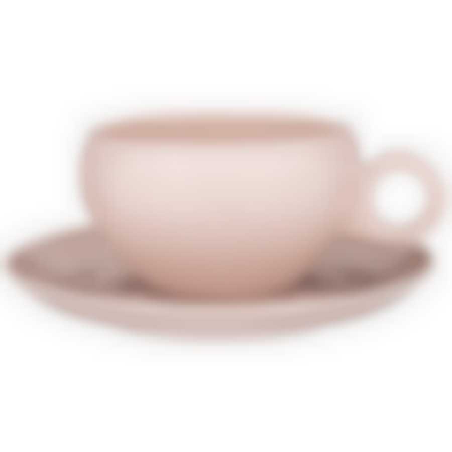 Чайный набор на 1пер. 2пр. Fusion 290мл, пудровый 