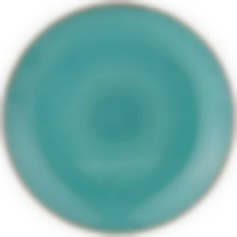Тарелка обеденная Nature 26,5см, бирюзовая 