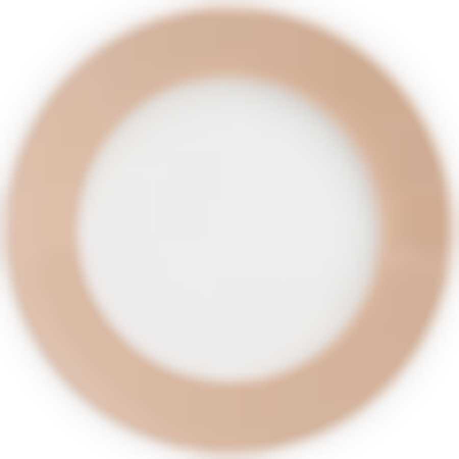 Тарелка закусочная bronco Crocus 22 см капучино 