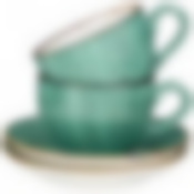 Чайный набор bronco Nature на 2 пер. 4 пр. 220 мл мятный 