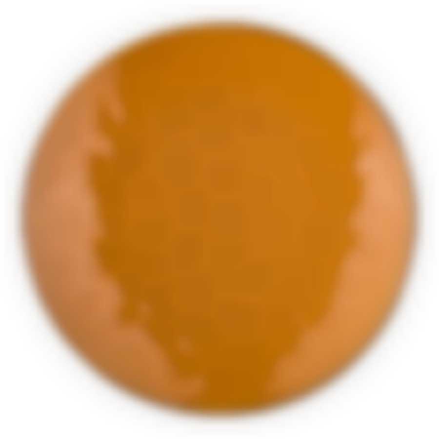 Тарелка закусочная Sentiment 21 см горчичный 