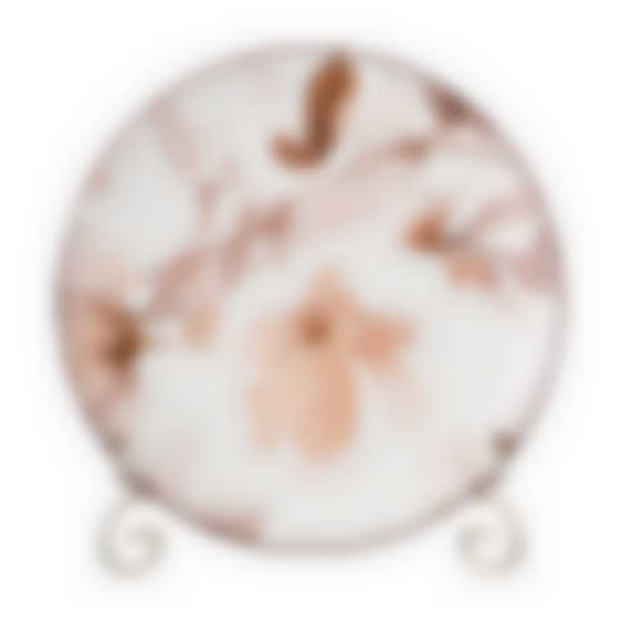 Тарелка закусочная Aquarelle 20,5 см коричневый 