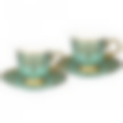 Чайный набор lefard на 2 персоны 4 пр. 250 мл голубой 