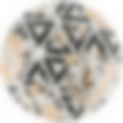 Тарелка десертная Golden rose 20,5см, геометрия 