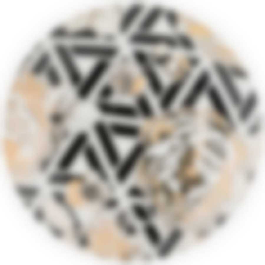 Тарелка десертная Golden rose 20,5см, геометрия 