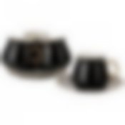 Чайный набор на 4пер. 8пр. 220мл, черный 