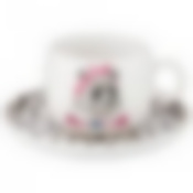 Чайный набор Fashion animals медведица, на 1пер. 2пр. 260 мл 