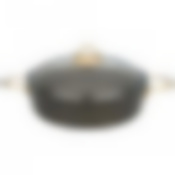 Сотейник agness со стекл. крышкой и антипригар. Мраморным покрытием, серия granite, 28х7,5см, 4,1л