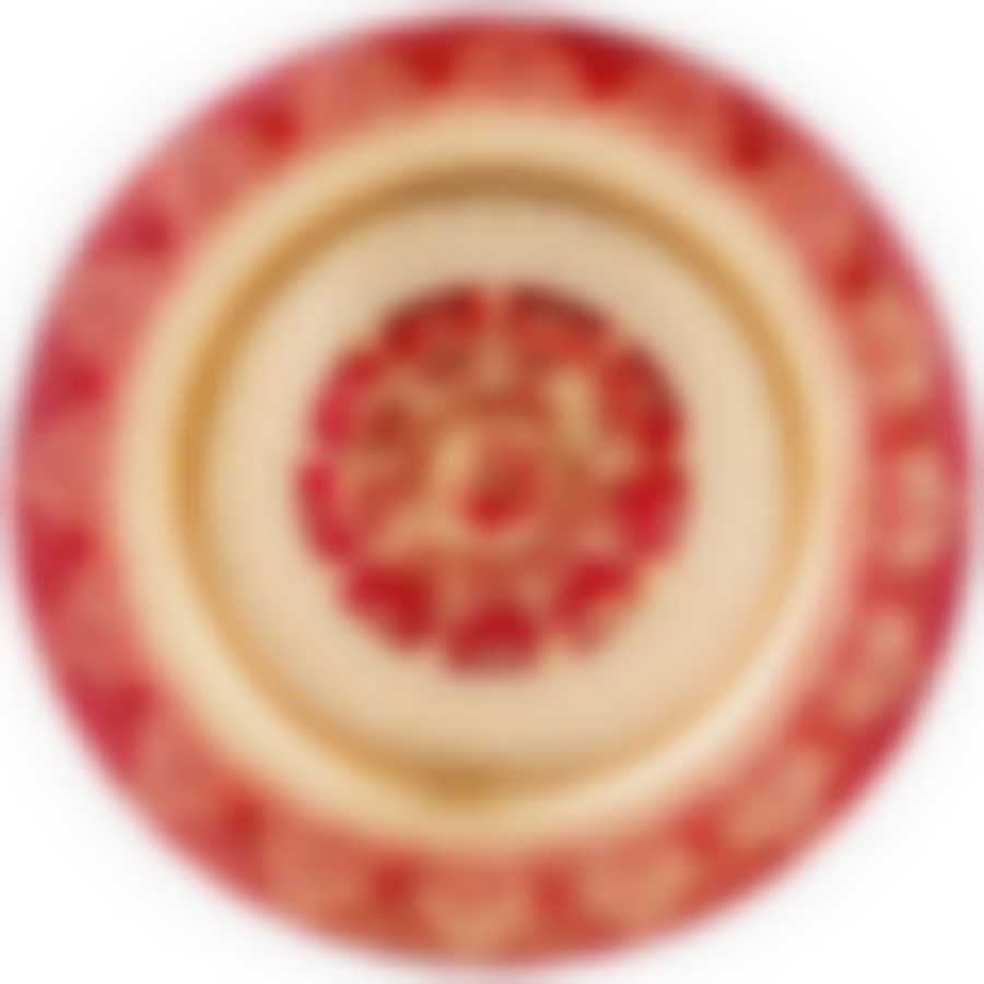 Тарелка «jasmin» red 21 cm без упаковки 