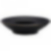 Тарелка суповая bronco Crocus 22,5 см 700 мл черная 