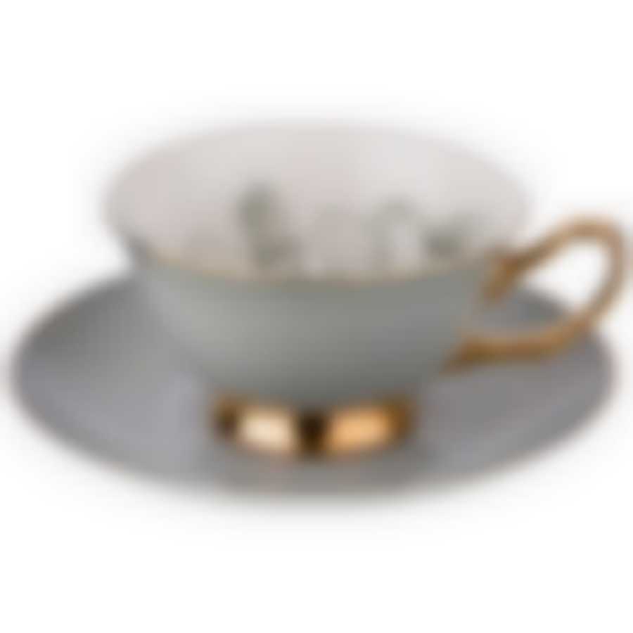 Чайный набор на 1 персону Грей , 2 пр., 200 мл.