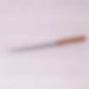 Нож для мяса из нержавеющей стали с деревянной ручкой (лезвие 20см, рукоятка 12.5см)