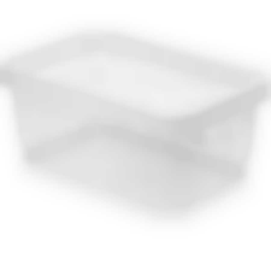 Коробка ПИРУЛА 4,5л с крышкой (белый)