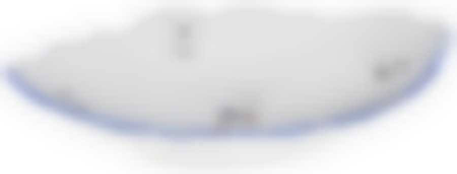 Блюдо для хлеба 34 см; "Bernadotte", декор "Гуси"