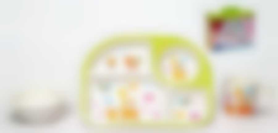 Набор посуды "Зоопарк"