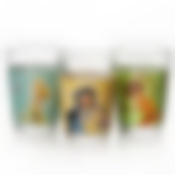 Набор стаканов фэйрис баттерфлай, 3 штуки, объем 160 мл