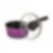 Ковш VIOLETA 18х8,5см./1,8л со стеклянной крышкой,  индукц. дно,  3-х слойное покрытие ILAG DURIT GIPFEL