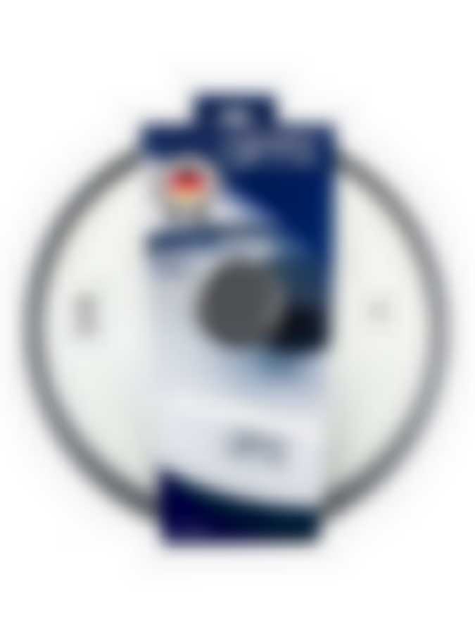 Крышка стеклянная MOORE 28см с силик. ободом GIPFEL 