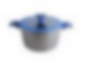 Кастрюля SOFFY 20см /3,0л со стекл. кр, индукц. дно, 3-х слойное антипр.WERNER 