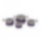 Набор посуды INGRID 8пр: 4 Кастрюли 1,6л/16см, 2,1л/18см, 3,3л/20см, 5,9л/24см WERNER