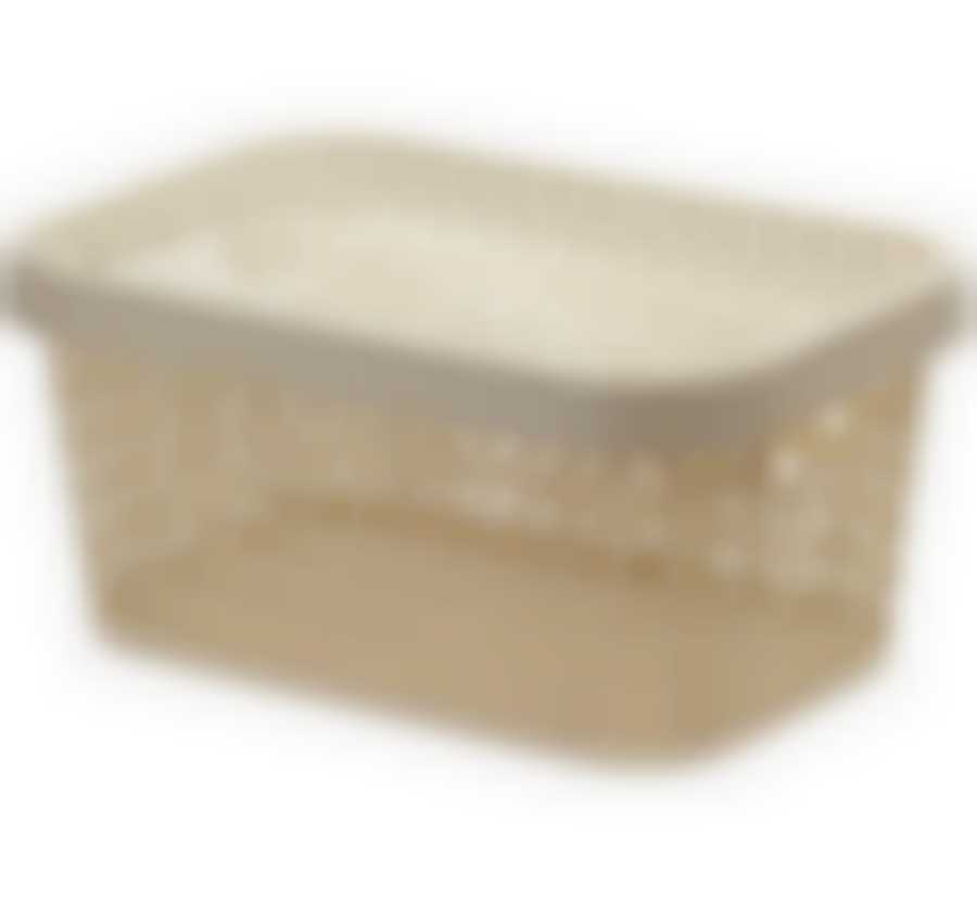 Коробка ПИРУЛА 1,5л с крышкой Латте