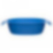 Миска овальная с крышкой 0,6 л с ручками МИКС (цвет в ассортименте)