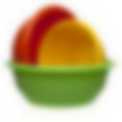 Набор мисок 1,2 л; 2,1 л; 3,2 л. МИКС (цвет в ассортименте)