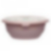 Миска 2,1 л с крышкой розовый пастель с декором Tropic