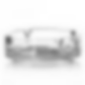 Пепельница прозрачная, диаметр 107 мм (14263)