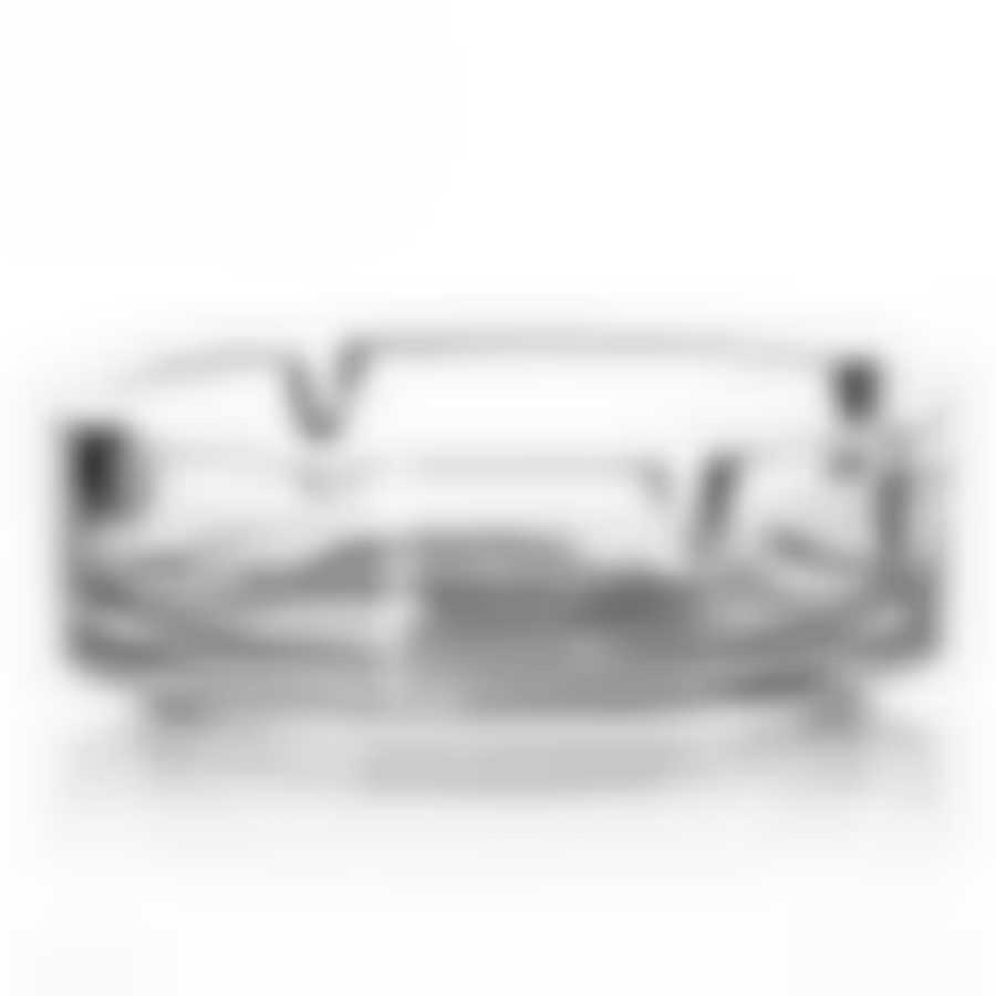 Пепельница прозрачная, диаметр 107 мм (14263)