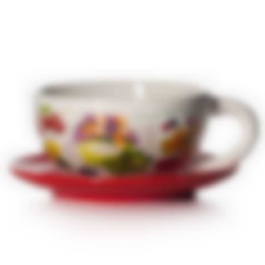 Кружка суповая Polystar "Джем", с блюдцем, 500 мл