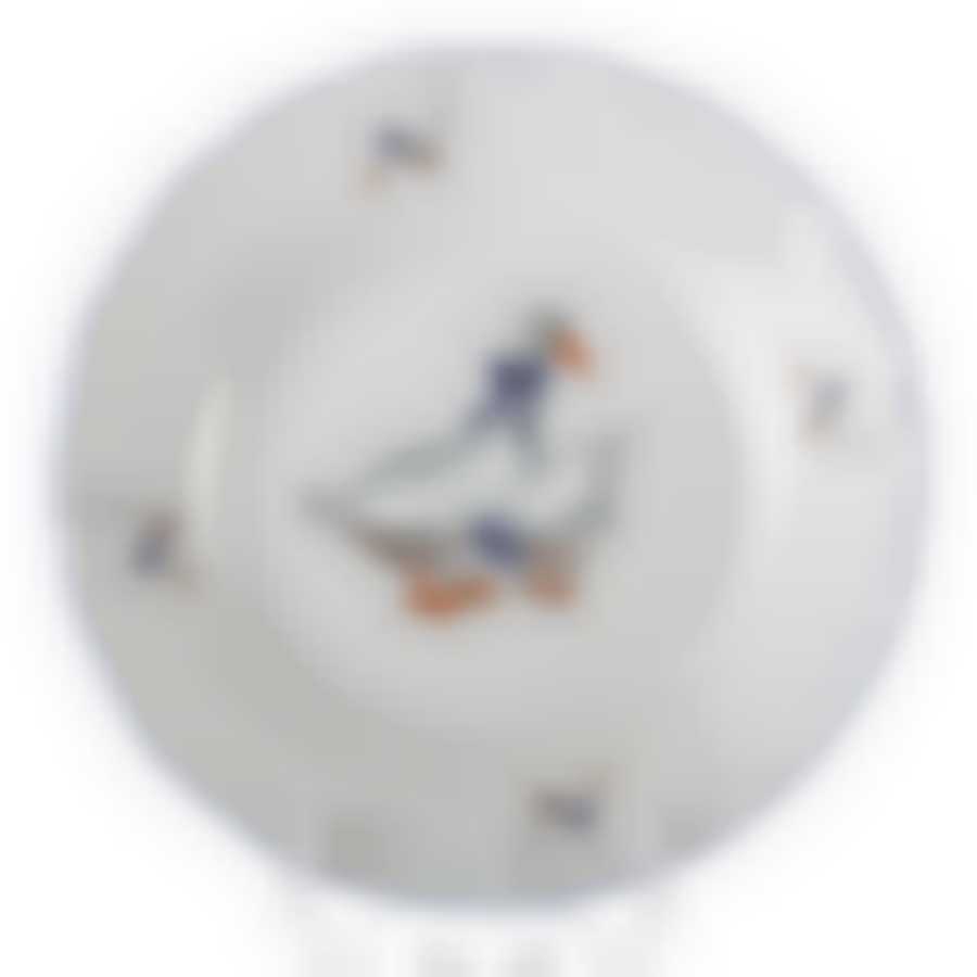 Тарелка "ГУСИ", диаметр 19 см