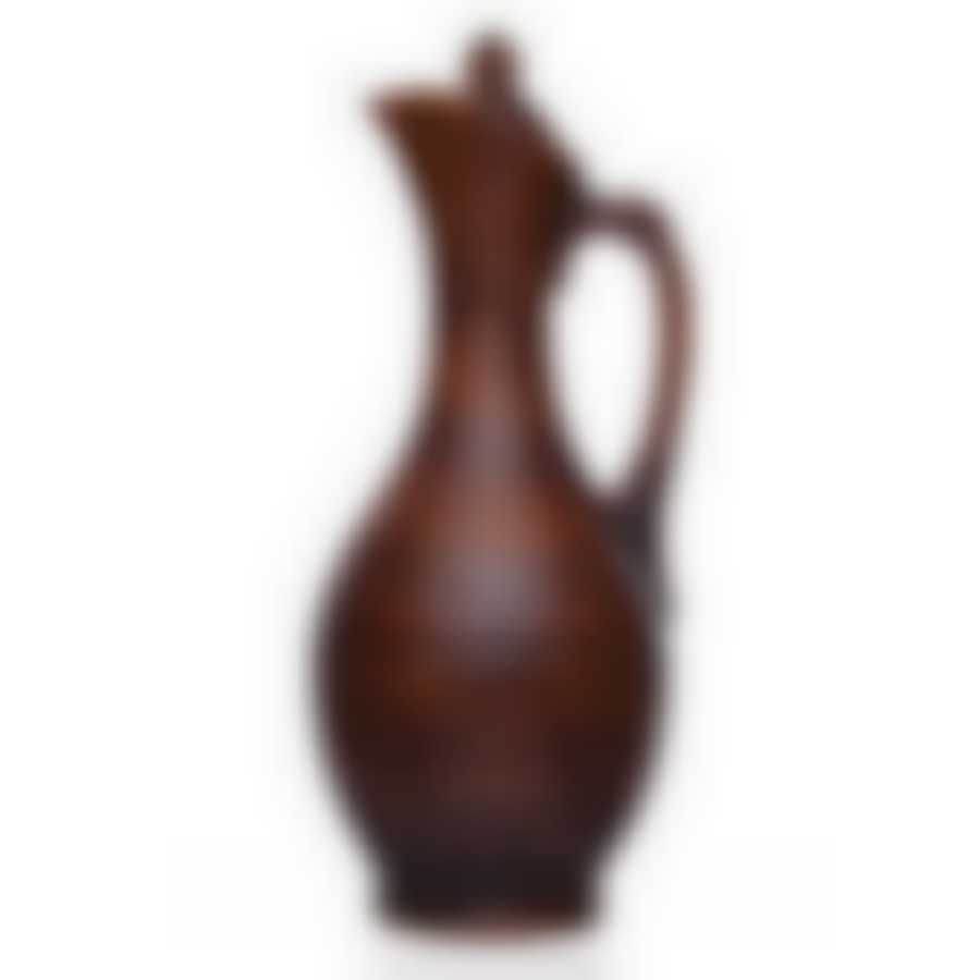 Кувшин винный с крышкой 3л резной