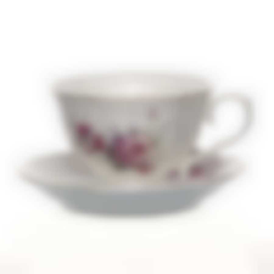 Набор:чашка 230 мл+блюдце